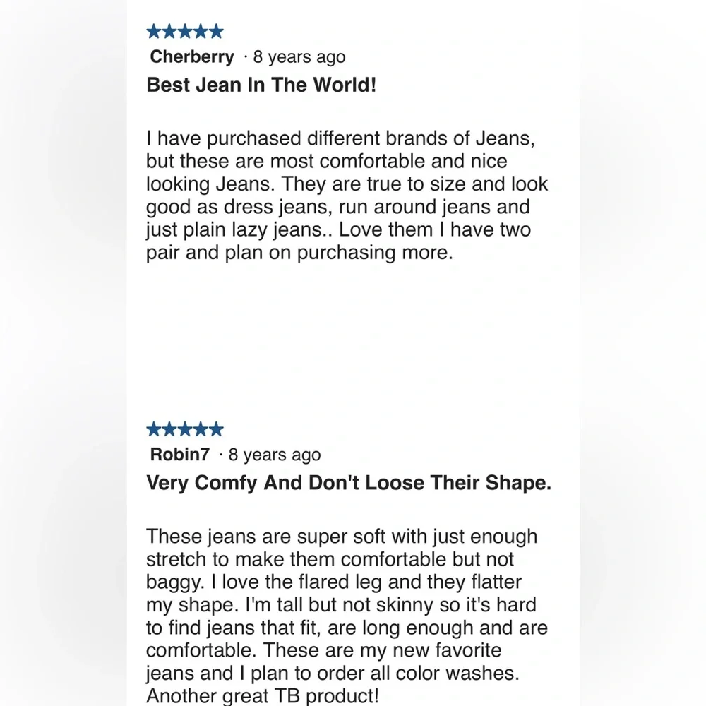 Tommy Bahama Tema Flare Jeans mid ocean wash 31x33 - Picture 17 of 17